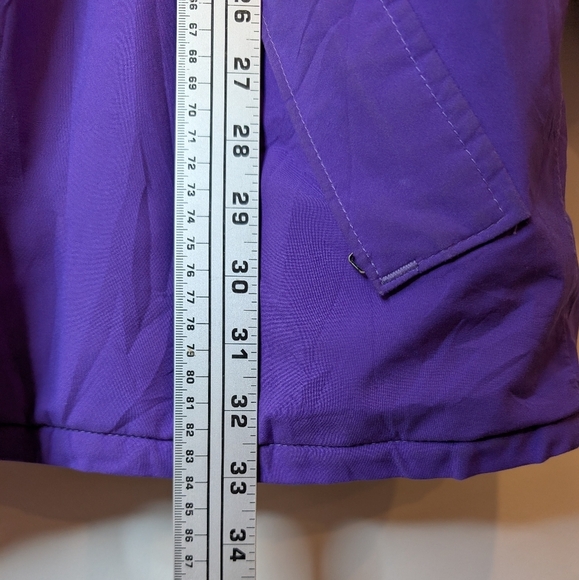 Vintage FarWest Zip Button Purple Winter Ski Jacket Coat Gore Tex - Picture 9 of 13